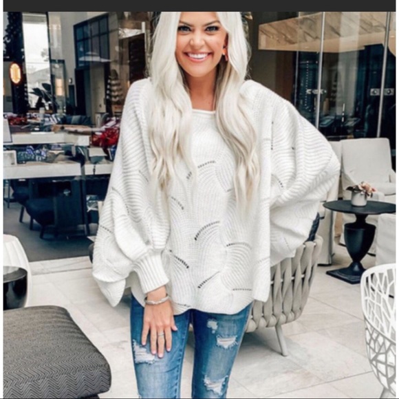 FINAL OFF SHOULDER SWEATER - Picture 4 of 9